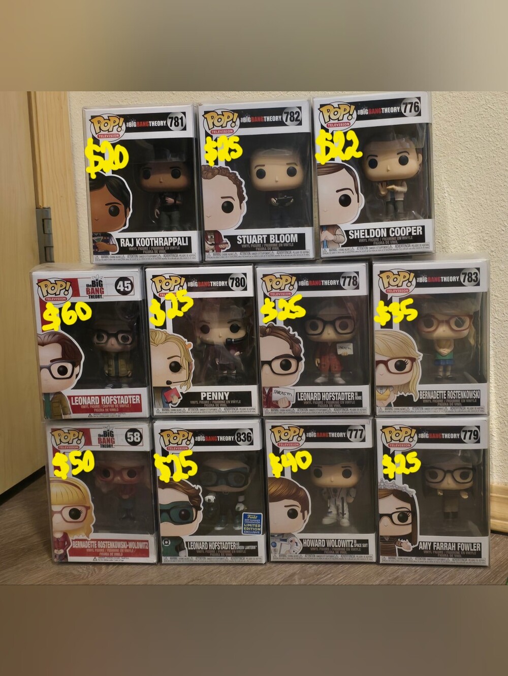 The Big Bang Theory Funko POP! Vinyl Figures Collection